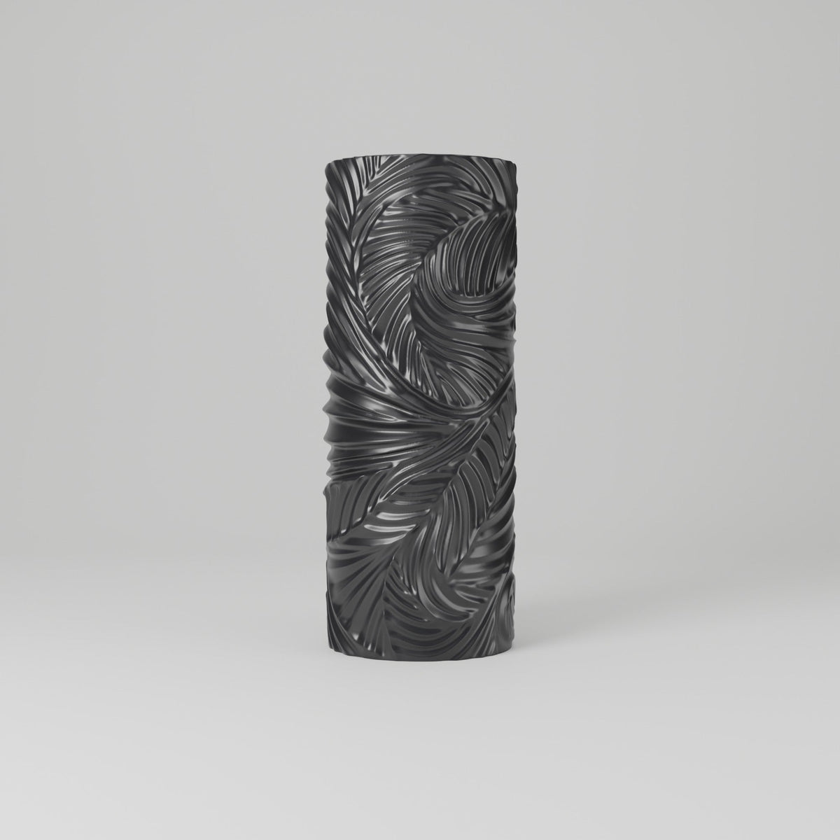 Cedar Carved Vase – Modern Sculptural Vase - Northern Foundry