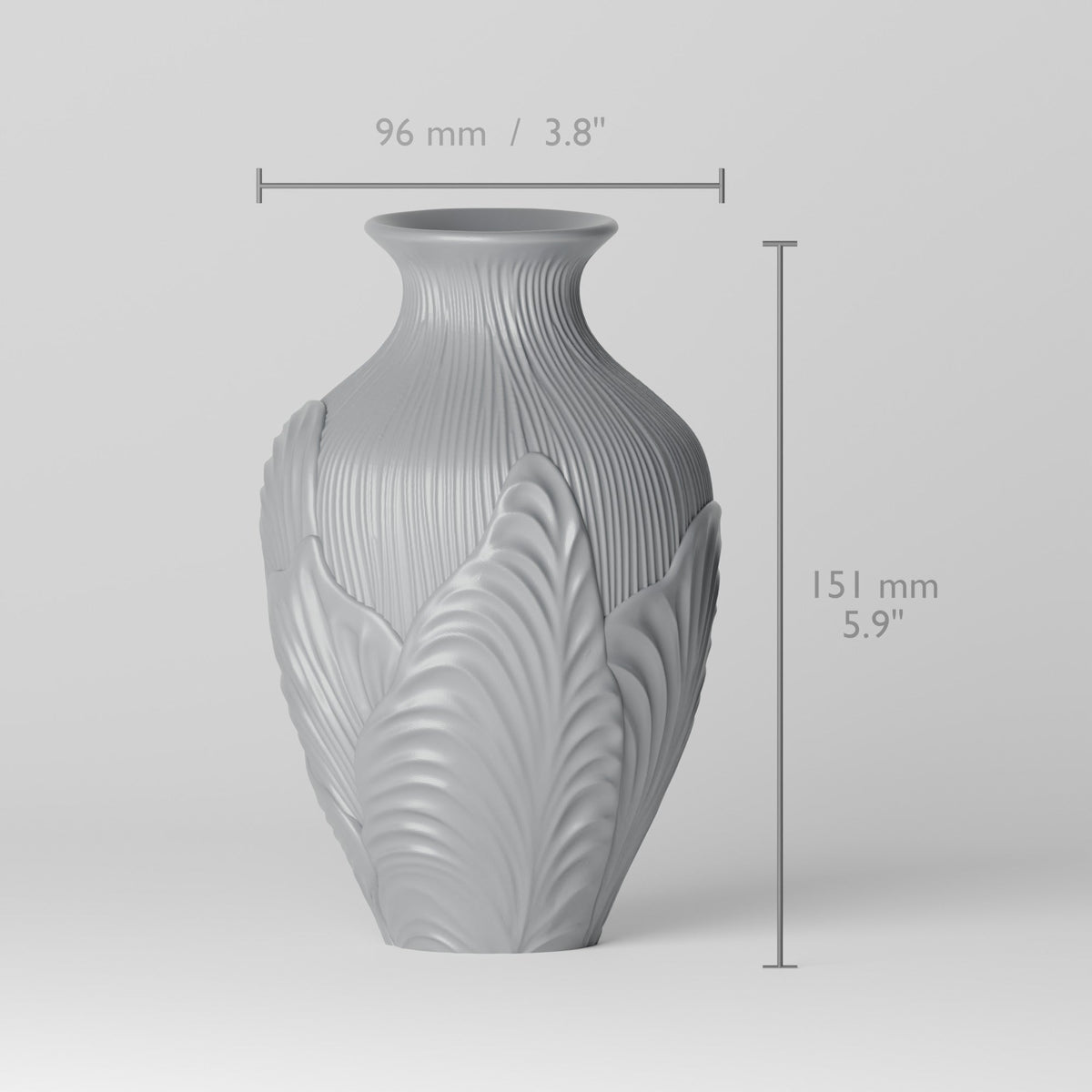 Celeste Sculpted Vase – Modern Sculptural Vase - Northern Foundry