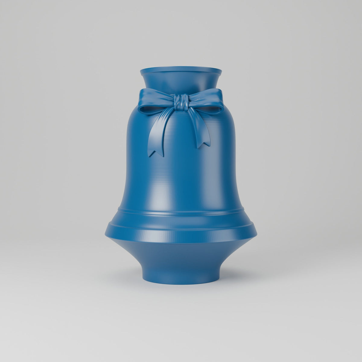 Christmas Bell Vase – Ribbon-Tied Holiday Flower Vase - Northern Foundry
