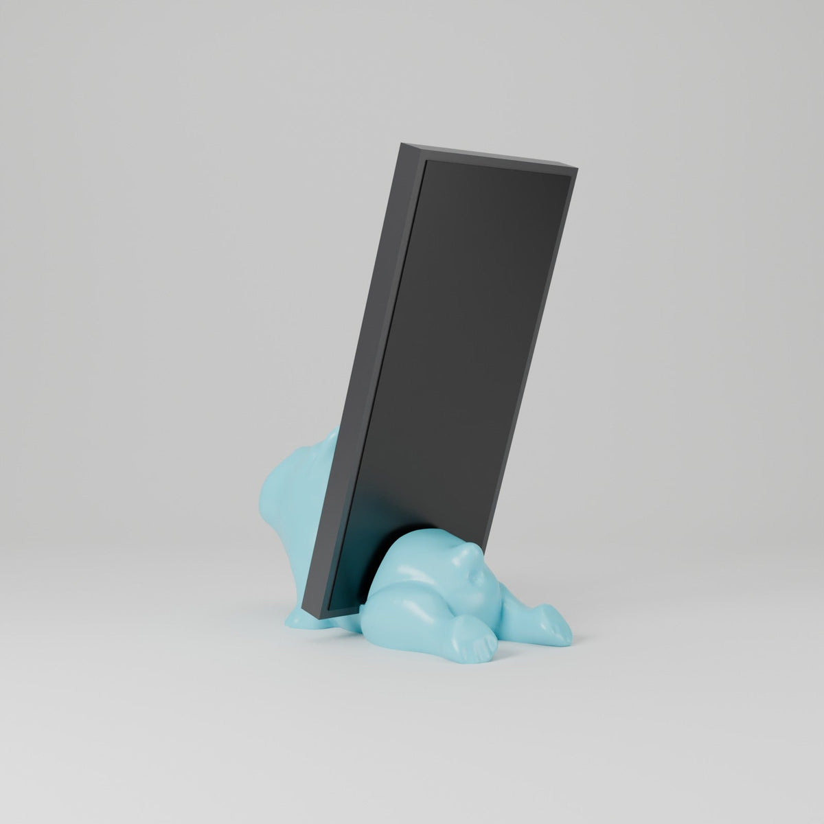 Chubby Dog Yoga Phone and Pencil Holder – Cute Bulldog Phone Stand for Your Desk - Northern Foundry