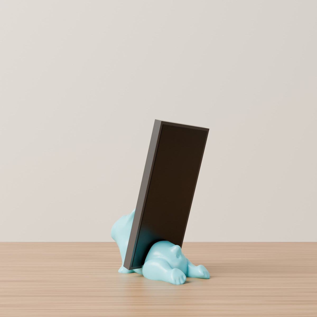 Chubby Dog Yoga Phone and Pencil Holder – Cute Bulldog Phone Stand for Your Desk - Northern Foundry