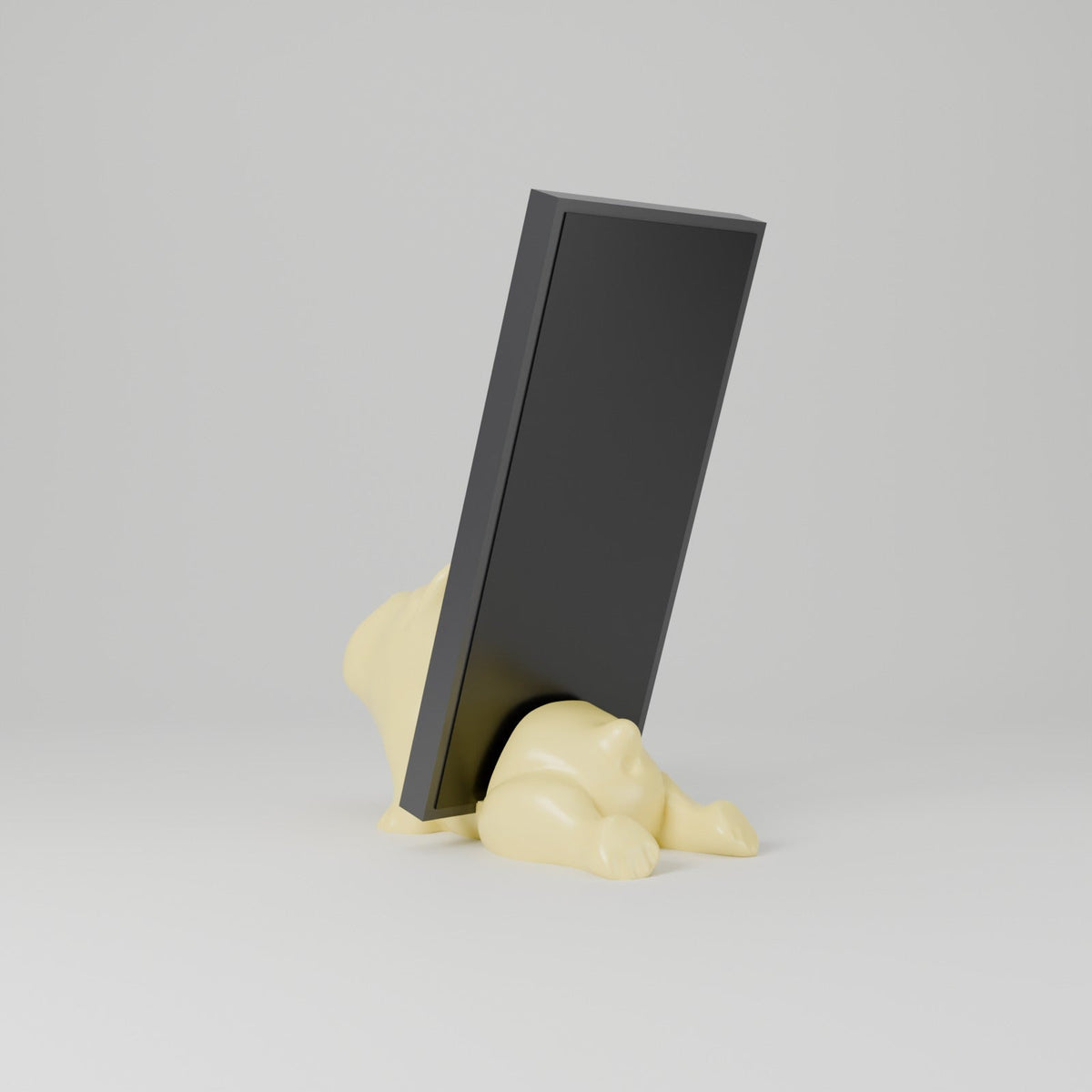 Chubby Dog Yoga Phone and Pencil Holder – Cute Bulldog Phone Stand for Your Desk - Northern Foundry