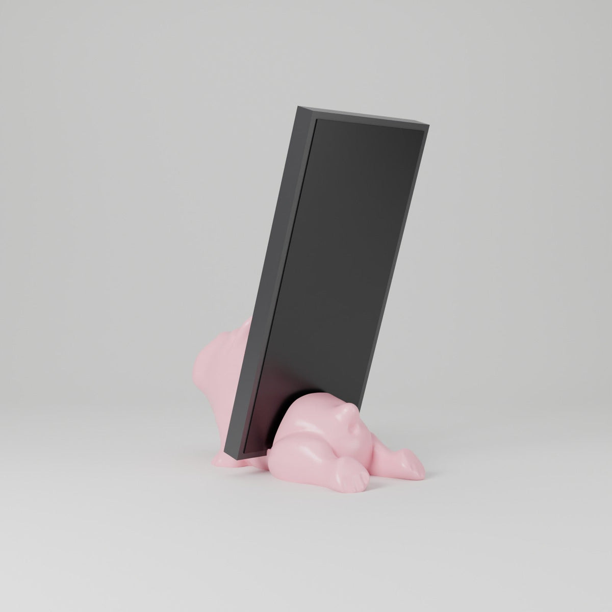 Chubby Dog Yoga Phone and Pencil Holder – Cute Bulldog Phone Stand for Your Desk - Northern Foundry