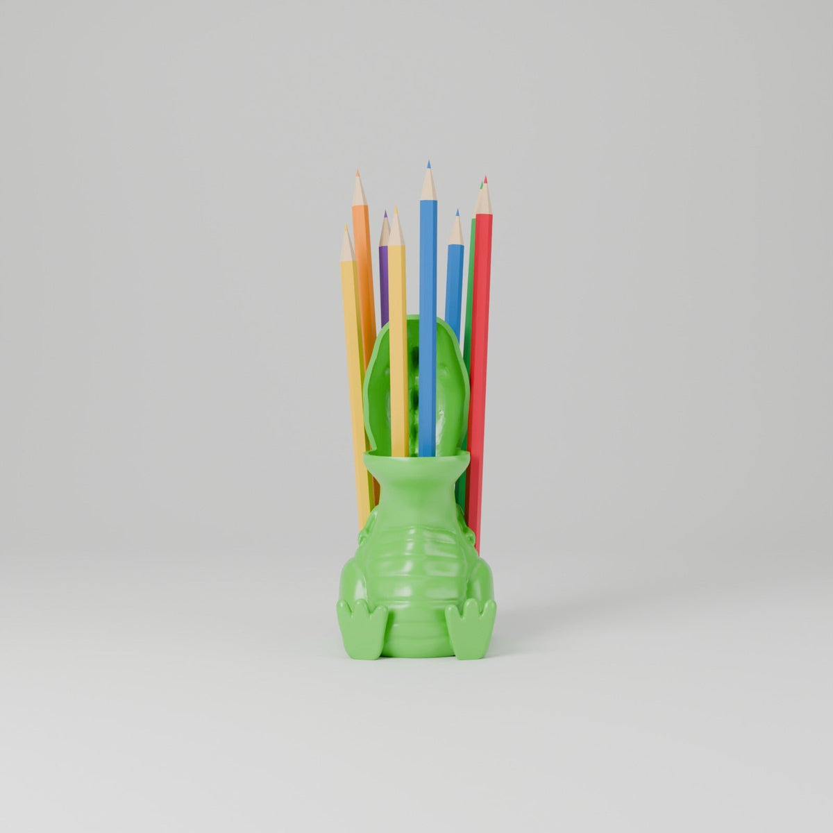 Chubby T-Rex Pencil Holder – Cute Dinosaur Pen Cup and Desk Organizer - Northern Foundry