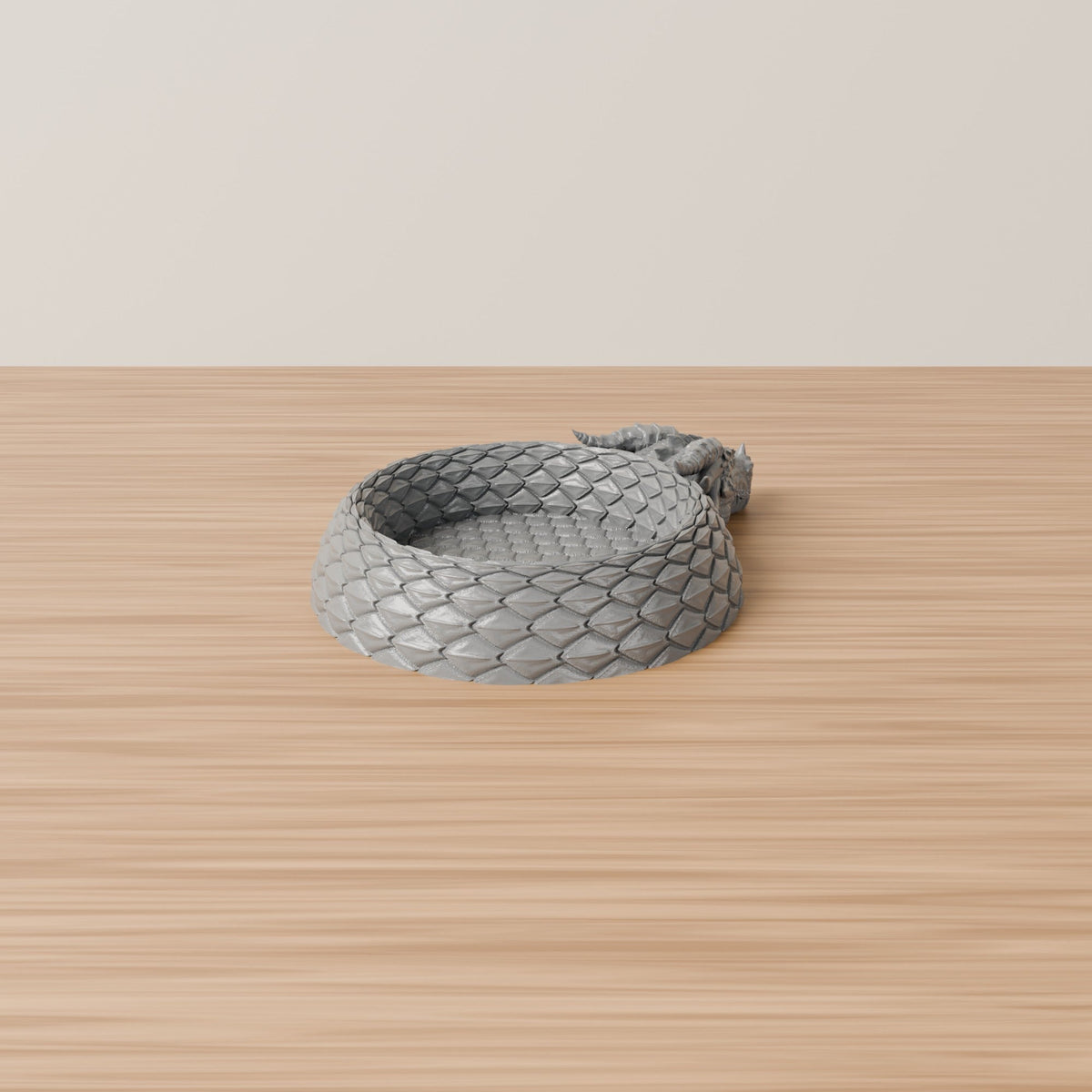 Coiled Dragon Trinket Bowl – Scaled Ring Dish & Catchall - Northern Foundry