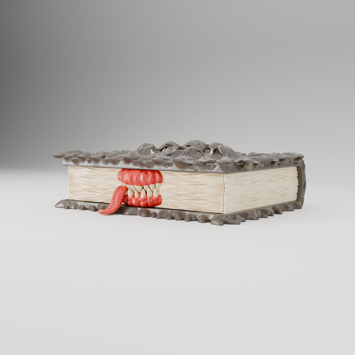 Creature Spellbook Trinket Box – Living Monster Book Keepsake Box - Northern Foundry