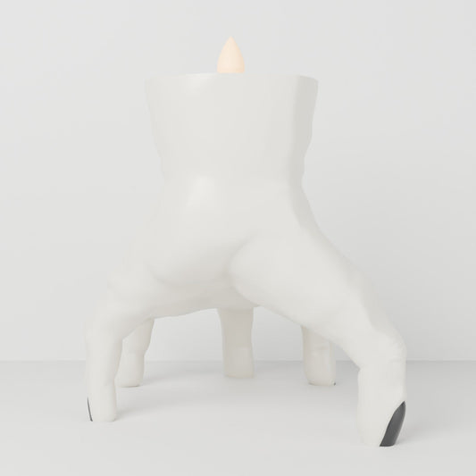 Creepy Hand Tealight Holder – Spooky Crawling Hand Halloween Candle Holder - Northern Foundry