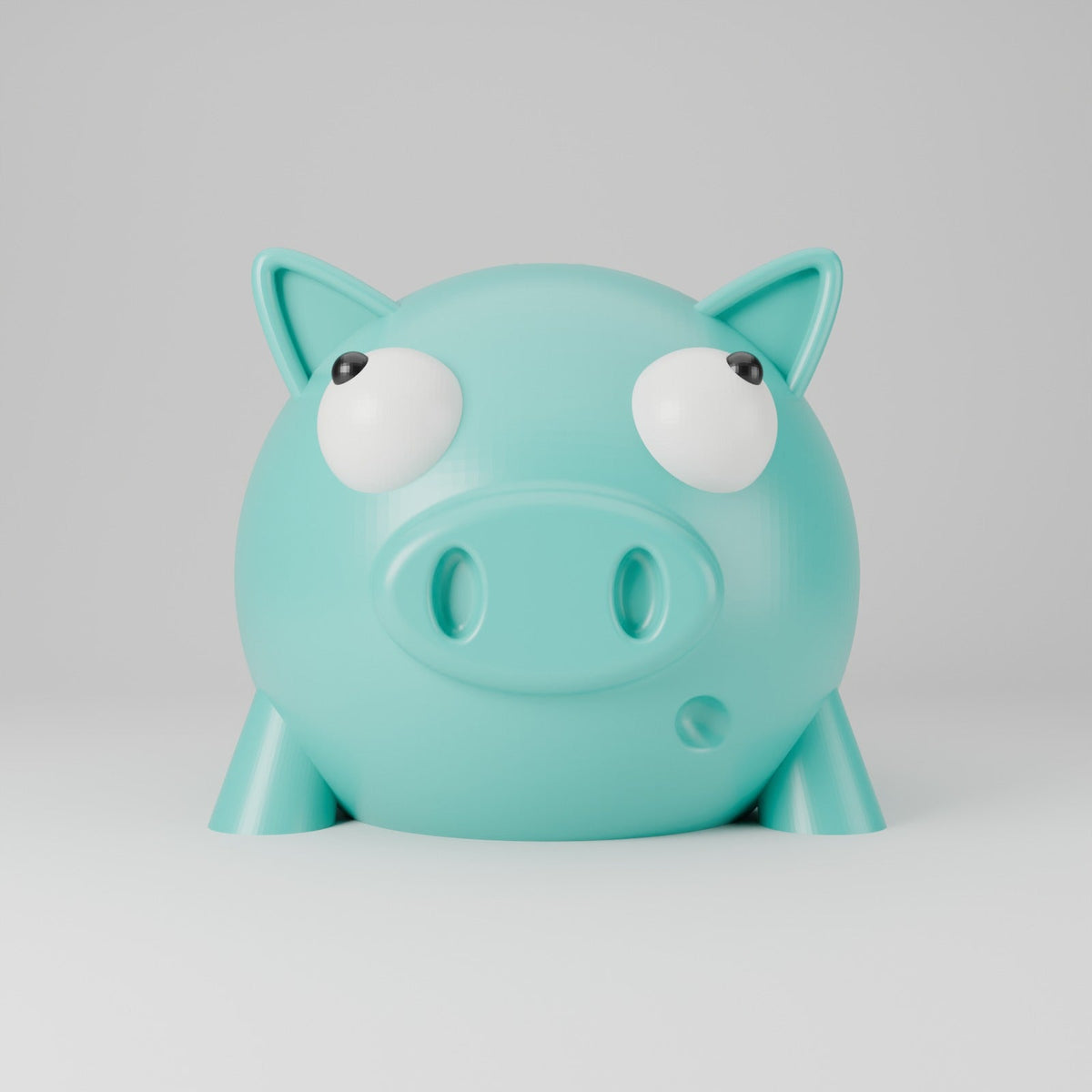 Cute Piggy Bank – Googly-Eyed Pig Coin Bank - Northern Foundry