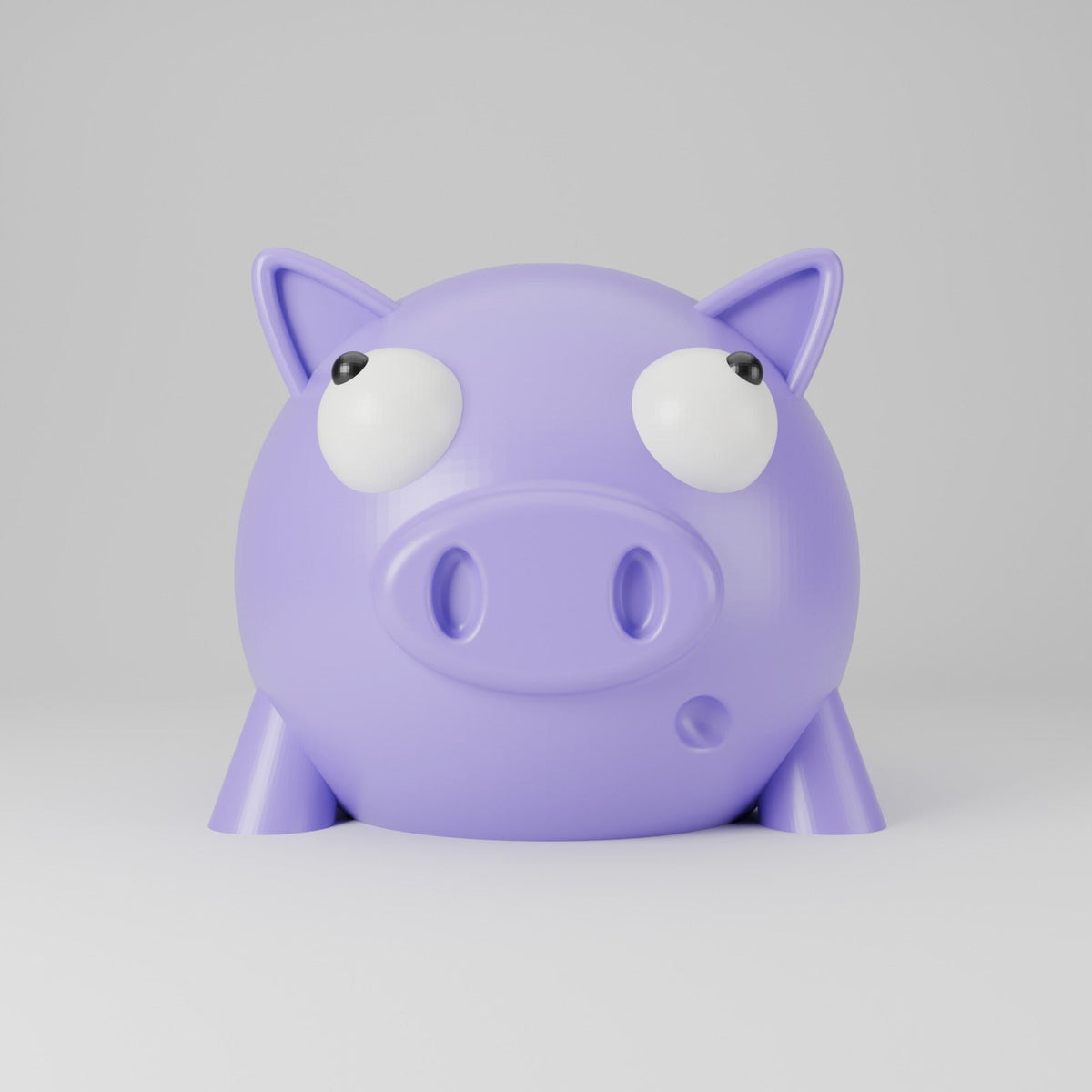 Cute Piggy Bank – Googly-Eyed Pig Coin Bank - Northern Foundry
