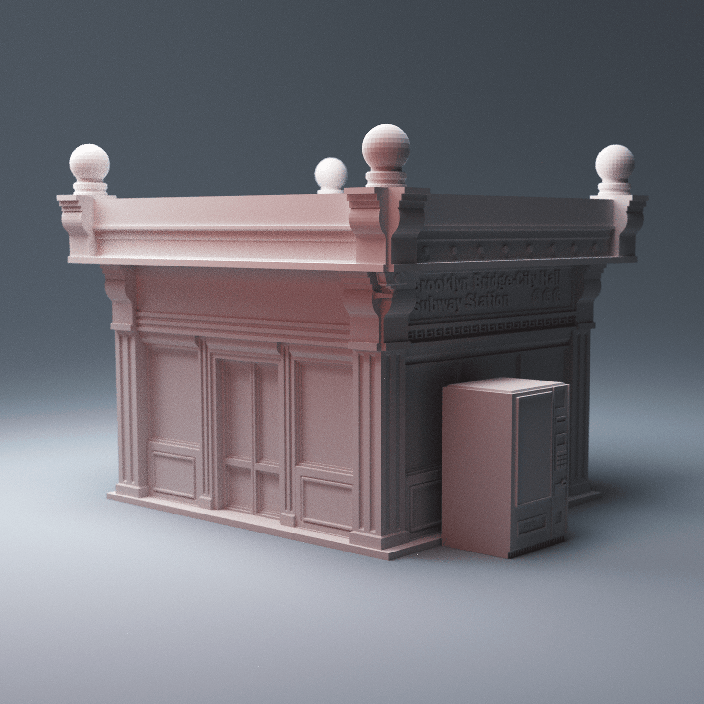 Cyberpunk Elevated Transit Bundle – Trainline + Modular Stairs & Walkways (28mm/40mm) - Northern Foundry