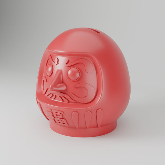 Daruma Piggy Bank – Japanese Lucky Daruma Coin Bank - Northern Foundry