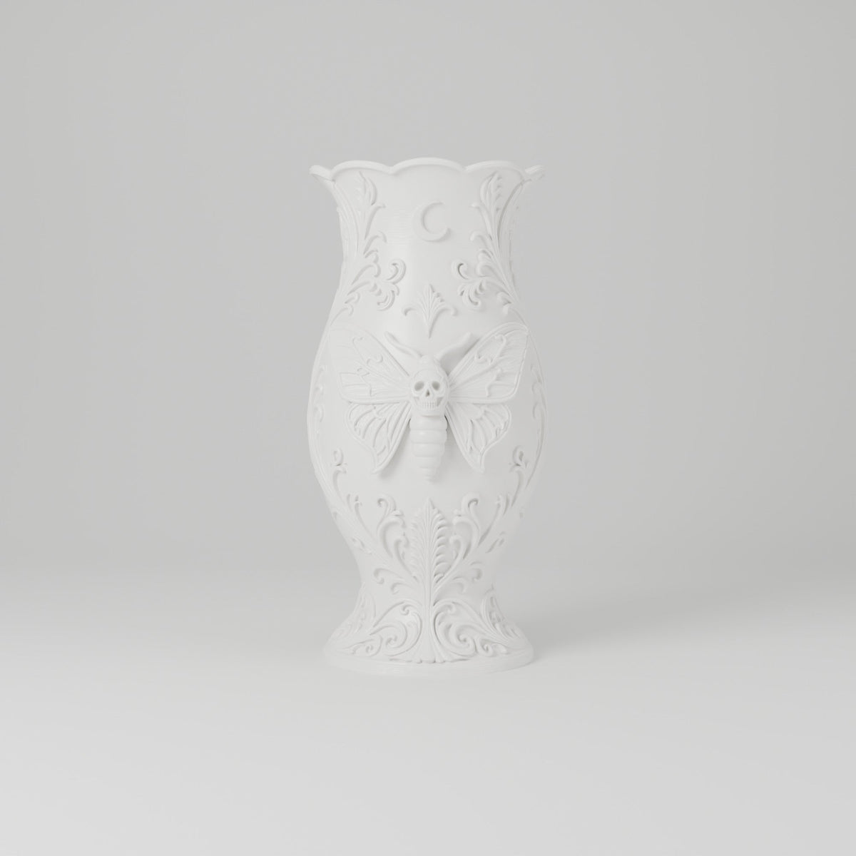 Death Moth Gothic Vase – Modern Sculptural Vase - Northern Foundry