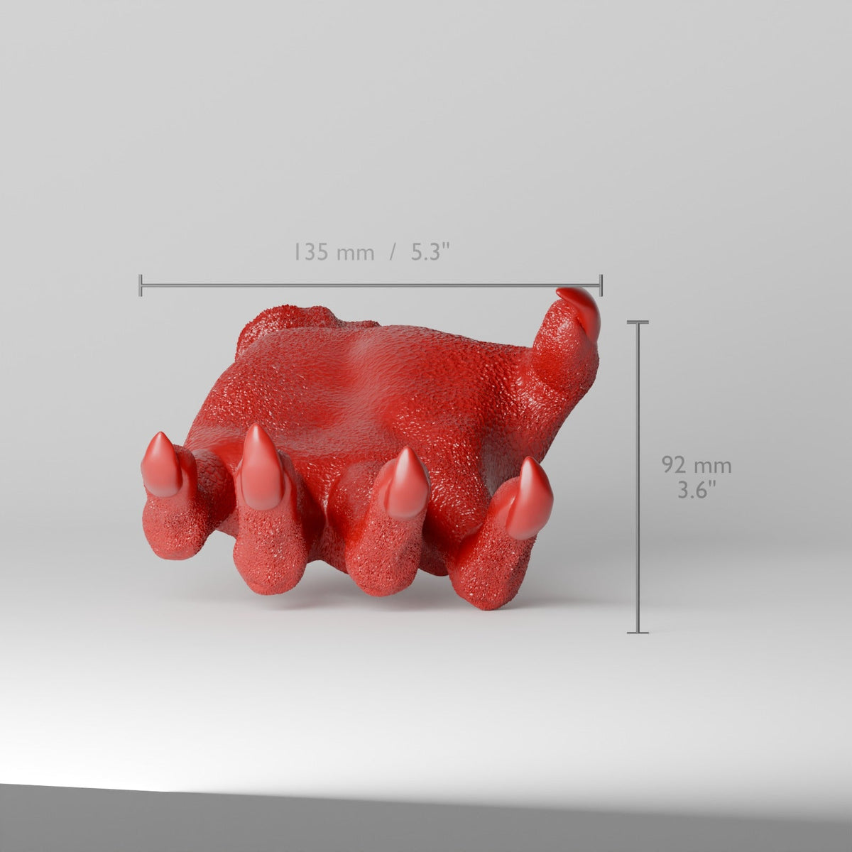 Demon Hand Wall Mount – Creepy Headset & Coat Holder - Northern Foundry