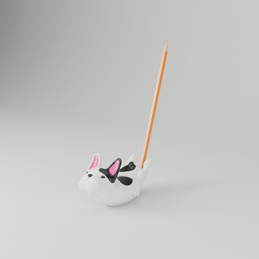 Dog Butt Pencil Holder – Funny Bulldog Pen Holder Desk Gift for Dog Lovers - Northern Foundry