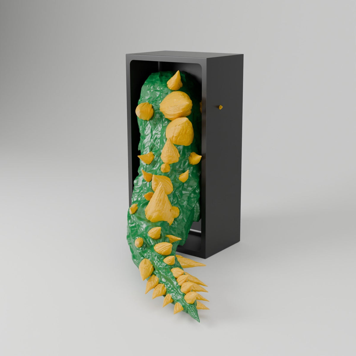 Dragon Emerging Book Nook – Dragon Head or Tail Bursting from Your Bookshelf - Northern Foundry