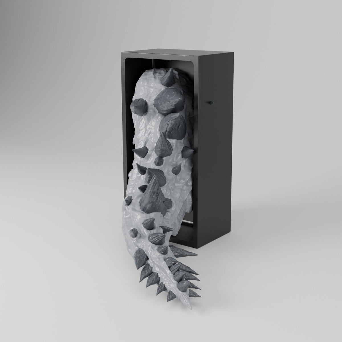 Dragon Emerging Book Nook – Dragon Head or Tail Bursting from Your Bookshelf - Northern Foundry