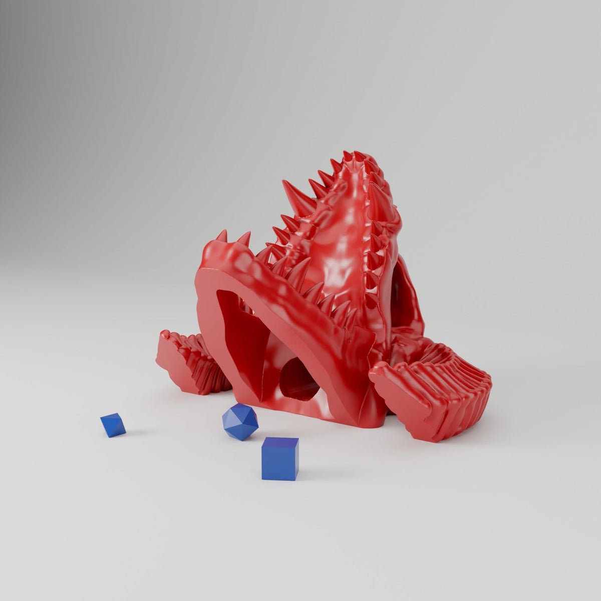Dragon Skull Dice Tower – Fantasy Dragon Dice Roller for Tabletop RPG Game Night - Northern Foundry