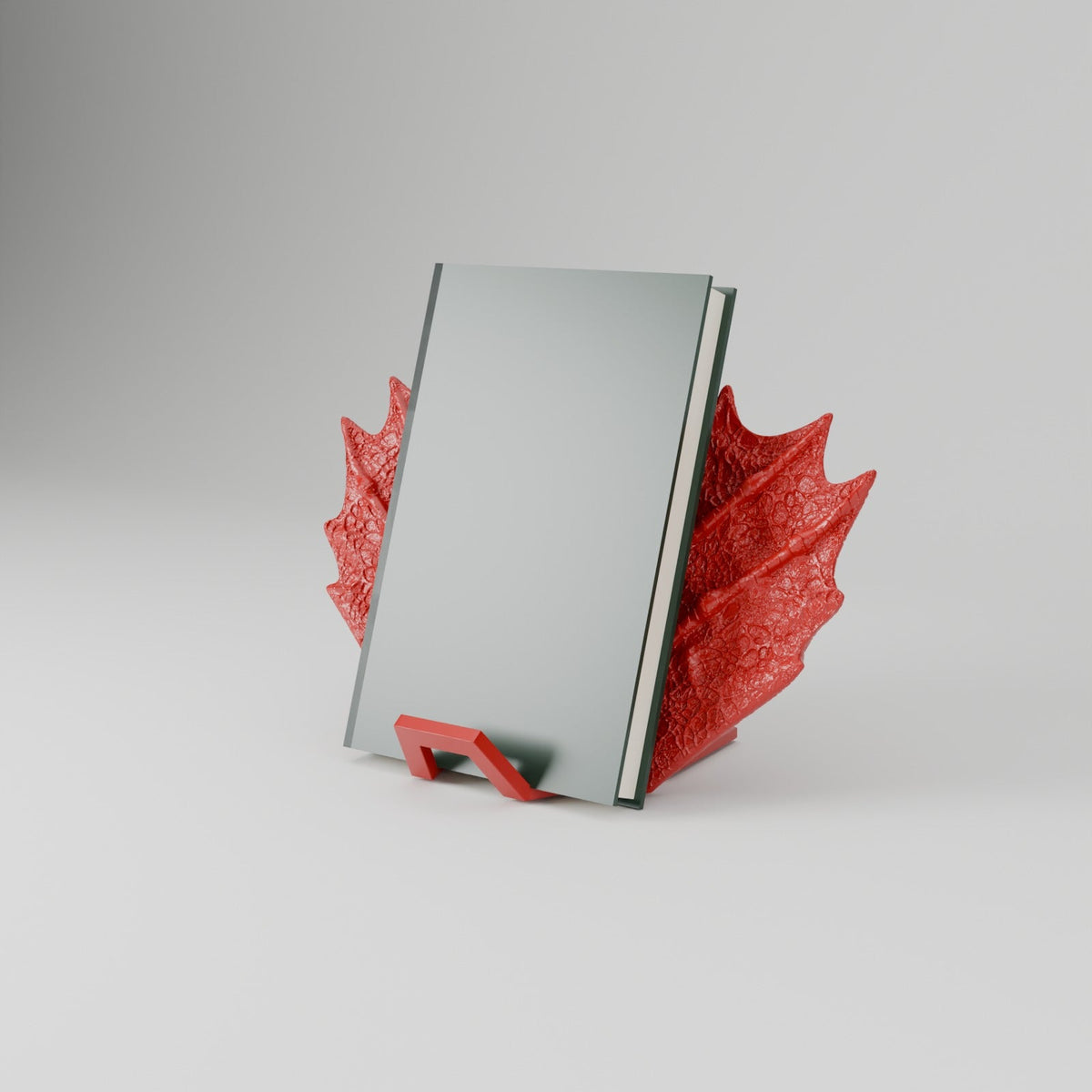 Dragon Wing Book Display – Book Stand with Spread Dragon Wings - Northern Foundry