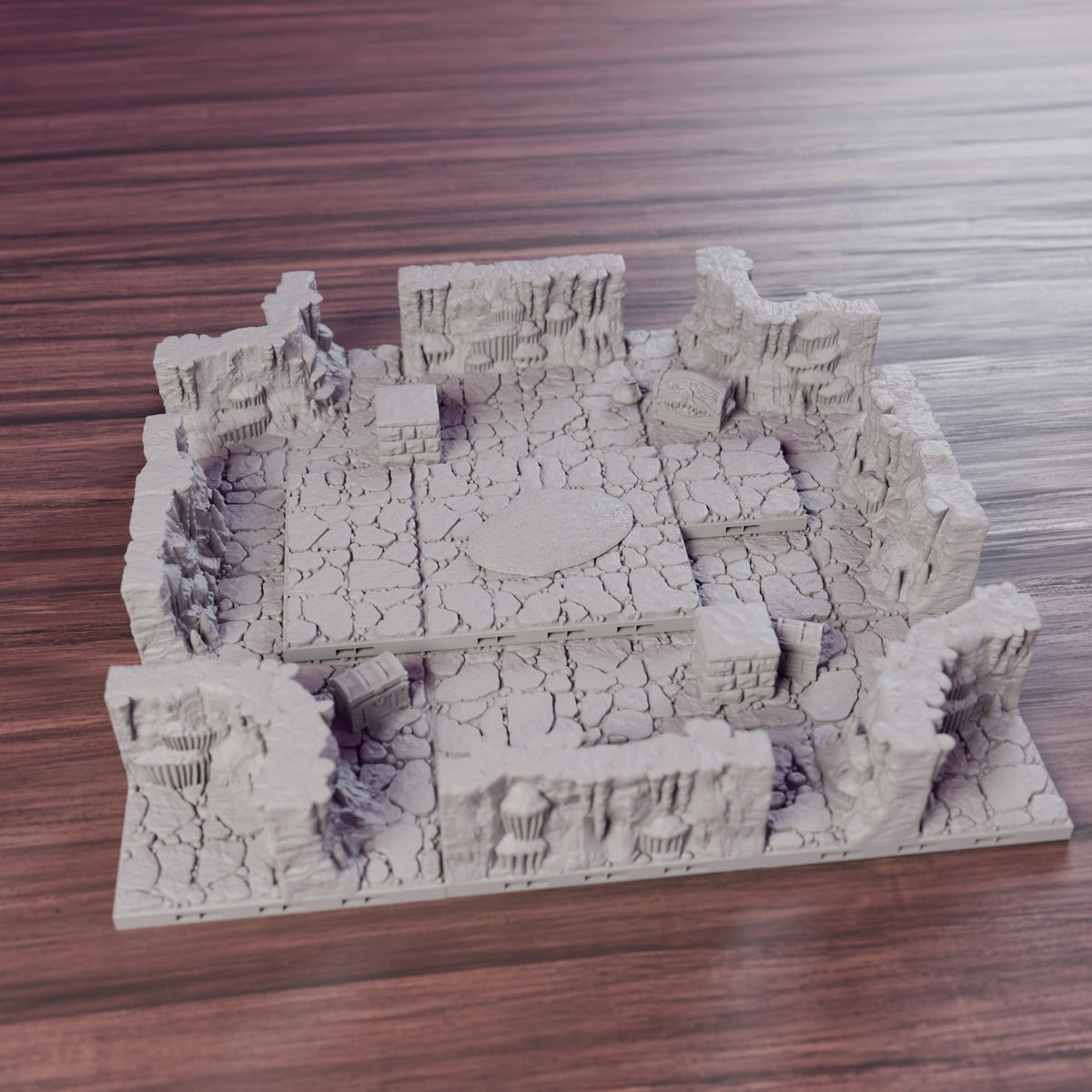 Dragon's Lair Cave Set with Great Dragon – Dragonlock 28mm Terrain - Northern Foundry