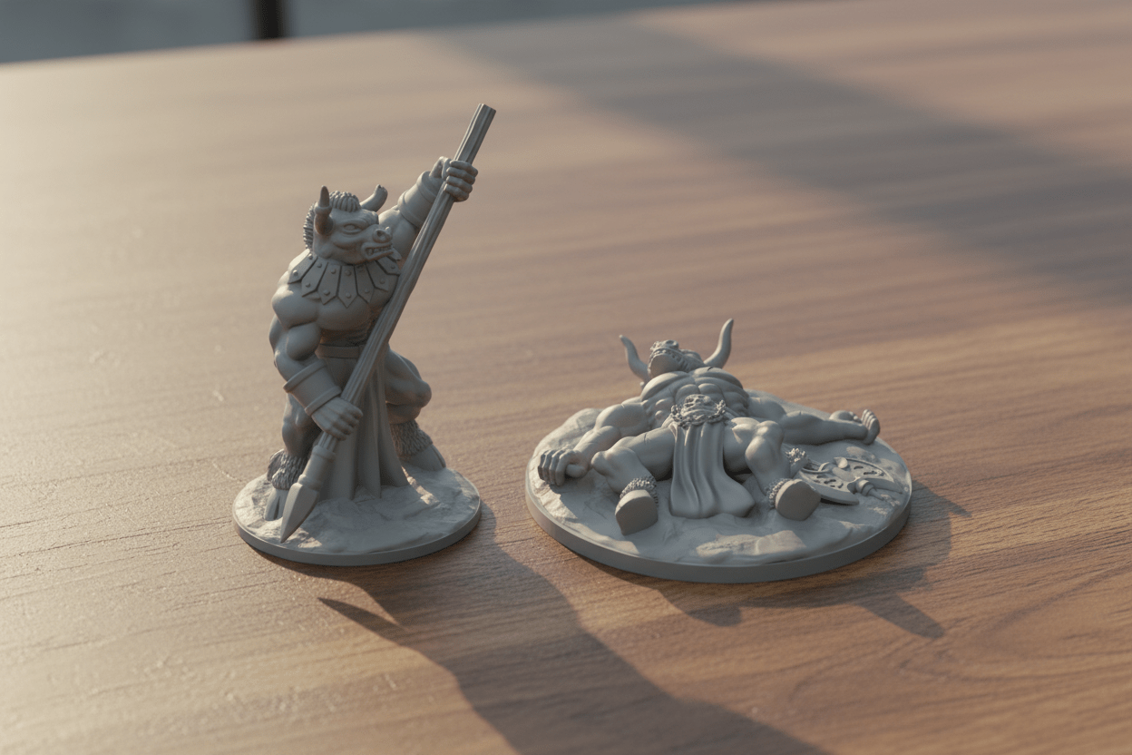 Dungeon Boss Monster Bundle | Minotaur, Giant Spider & Roper Miniatures | RPG Encounter Set - Northern Foundry