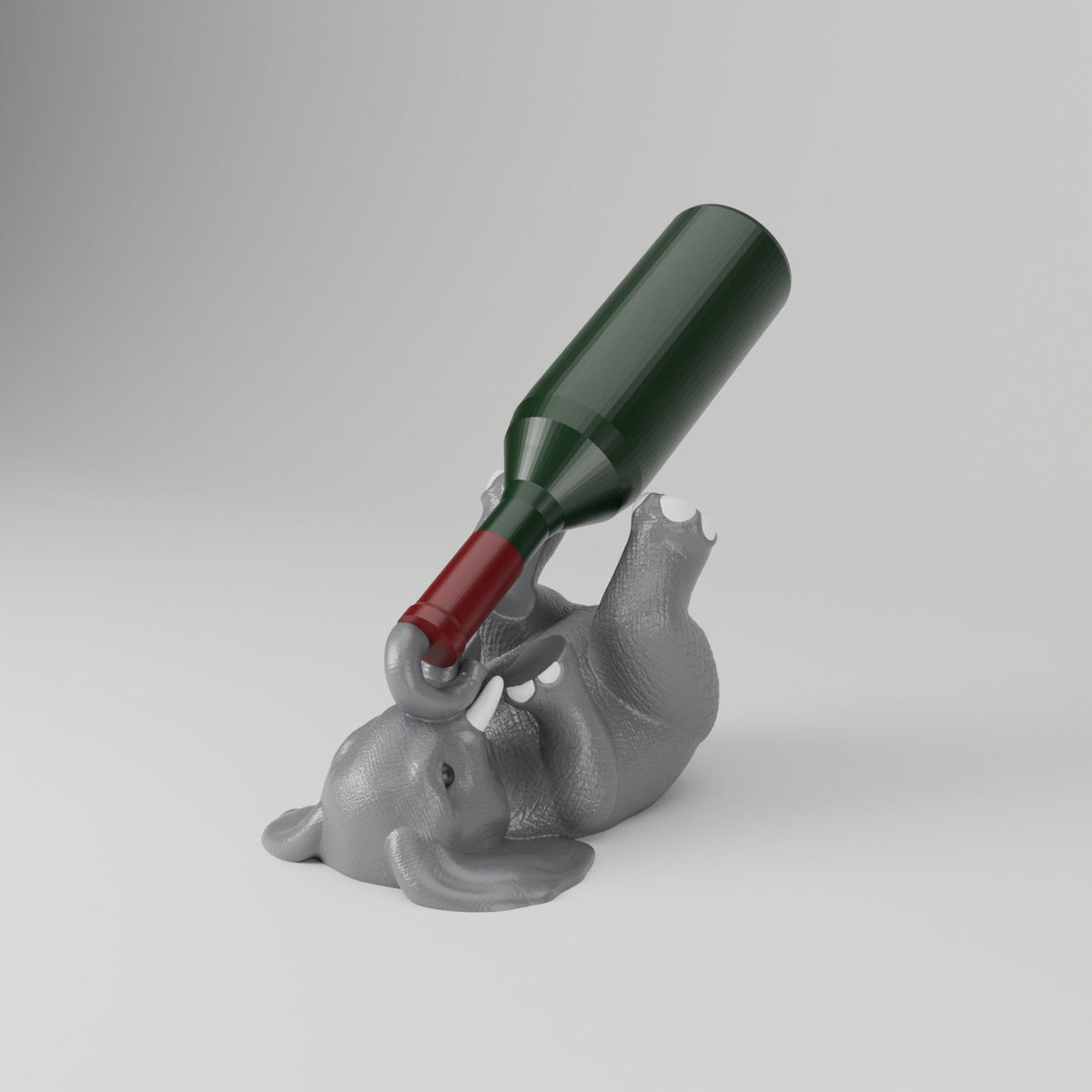 Elephant Wine Bottle Holder – Funny Elephant Wine Rack - Northern Foundry