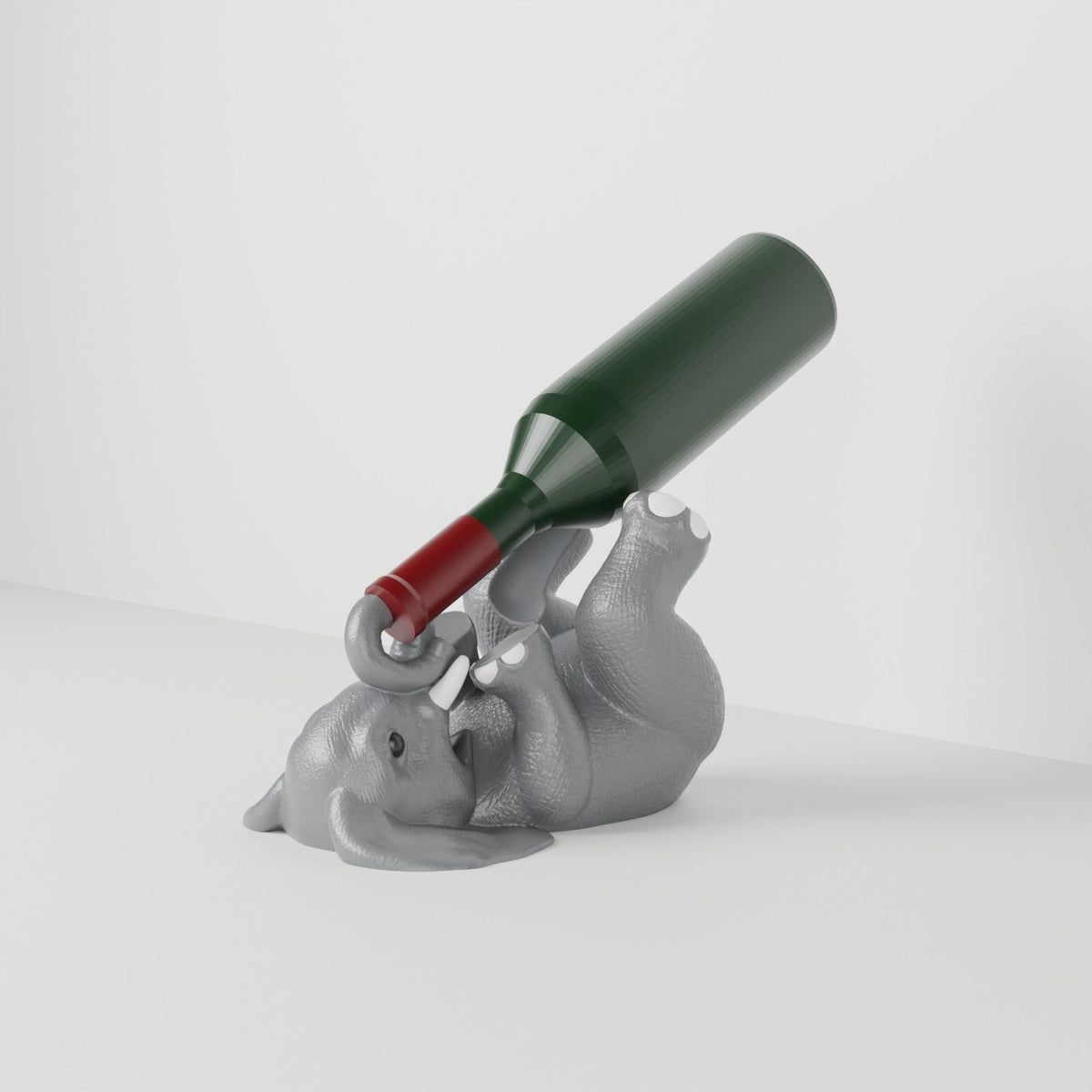 Elephant Wine Bottle Holder – Funny Elephant Wine Rack - Northern Foundry