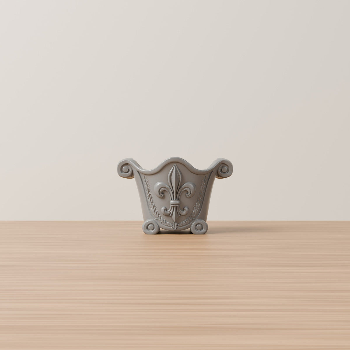 Fleur De Lis French Vase – Modern Sculptural Vase - Northern Foundry