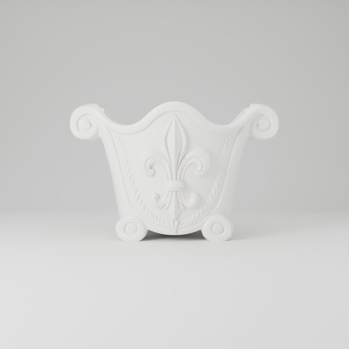 Fleur De Lis French Vase – Modern Sculptural Vase - Northern Foundry