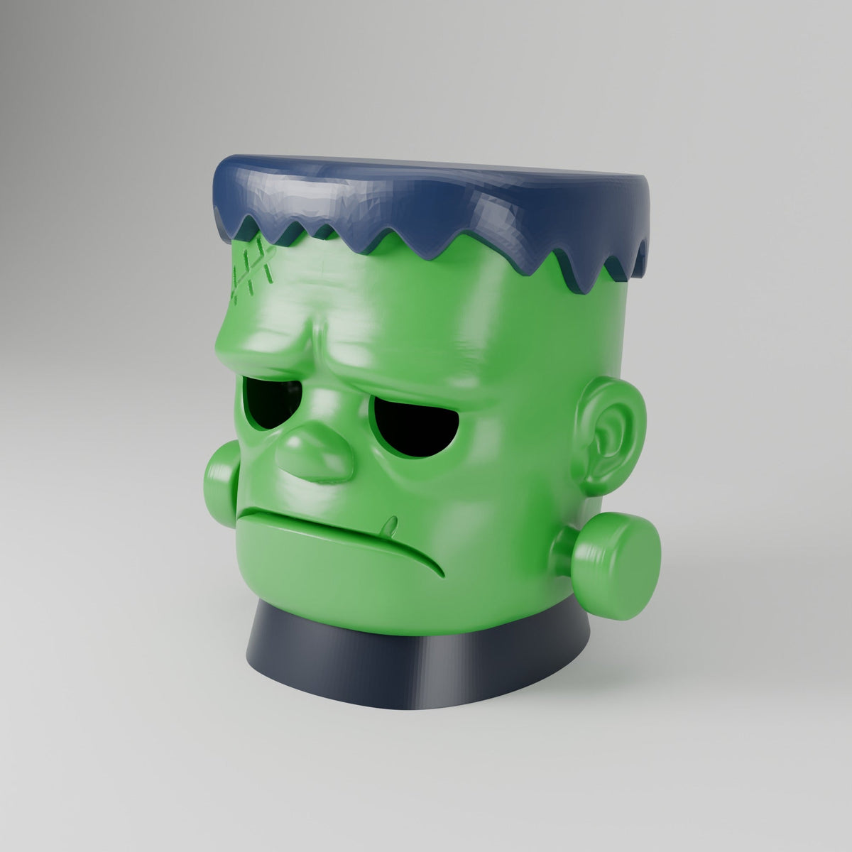 Frankenstein Monster LED Tealight Holder – Glowing Halloween Decor - Northern Foundry