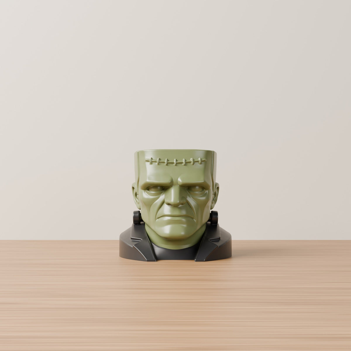 Frankenstein Monster Planter – Green Head Pot for Succulents - Northern Foundry