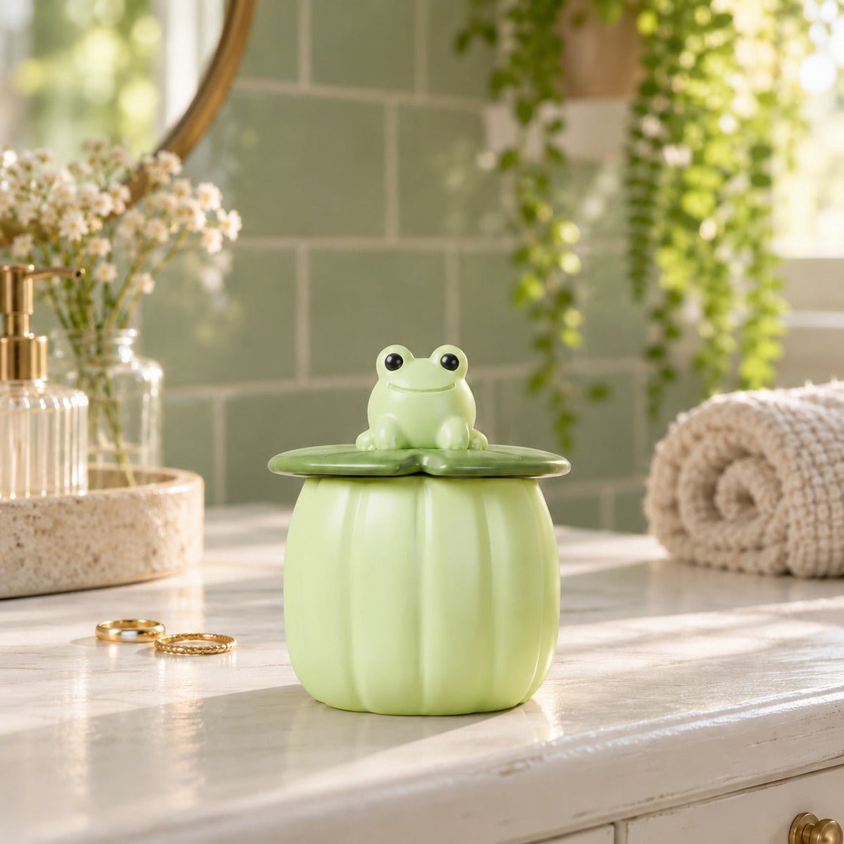 Frog Lily Pad Trinket Box – Cute Jewelry & Keepsake Box - Northern Foundry
