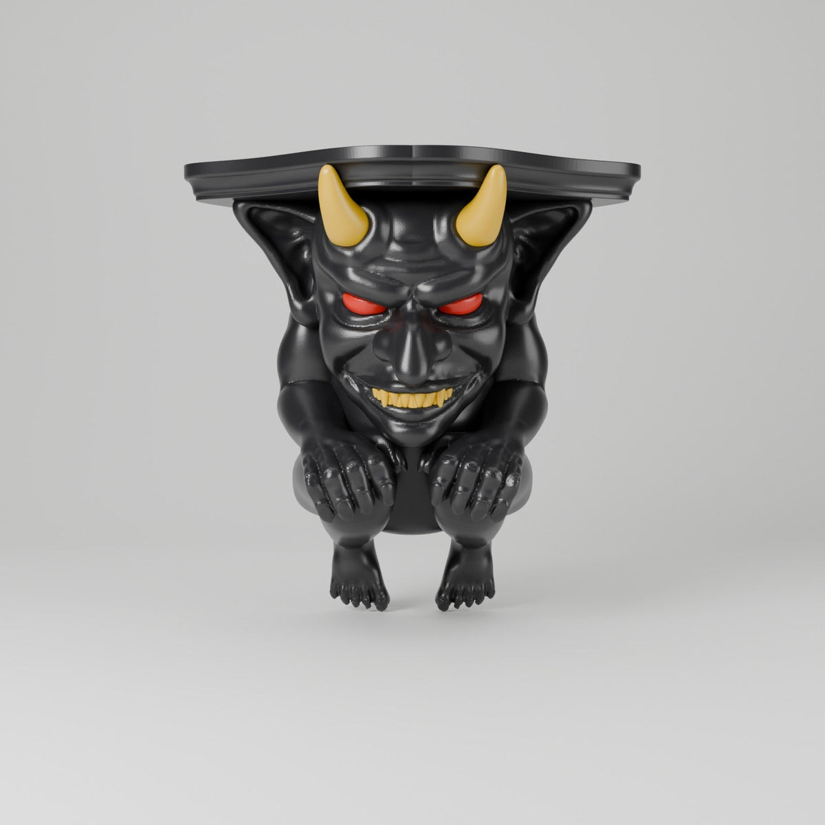 Gargoyle Wall Shelf – Gothic Corbel Floating Shelf - Northern Foundry
