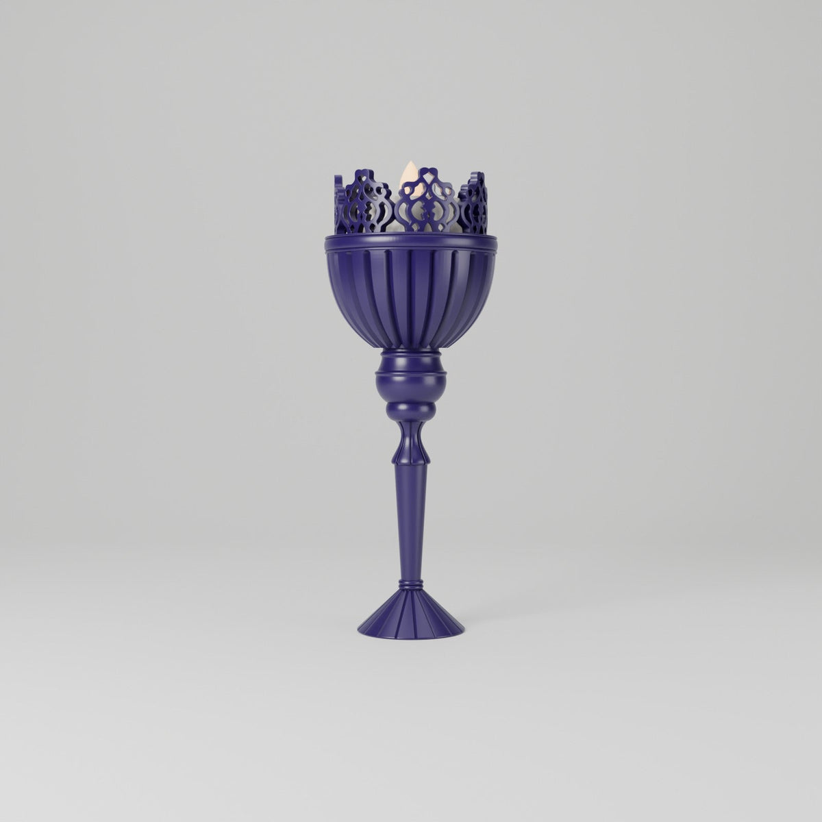 Gothic Crown Candle Holder – Tabletop or Wall Sconce for LED Tealights - Northern Foundry
