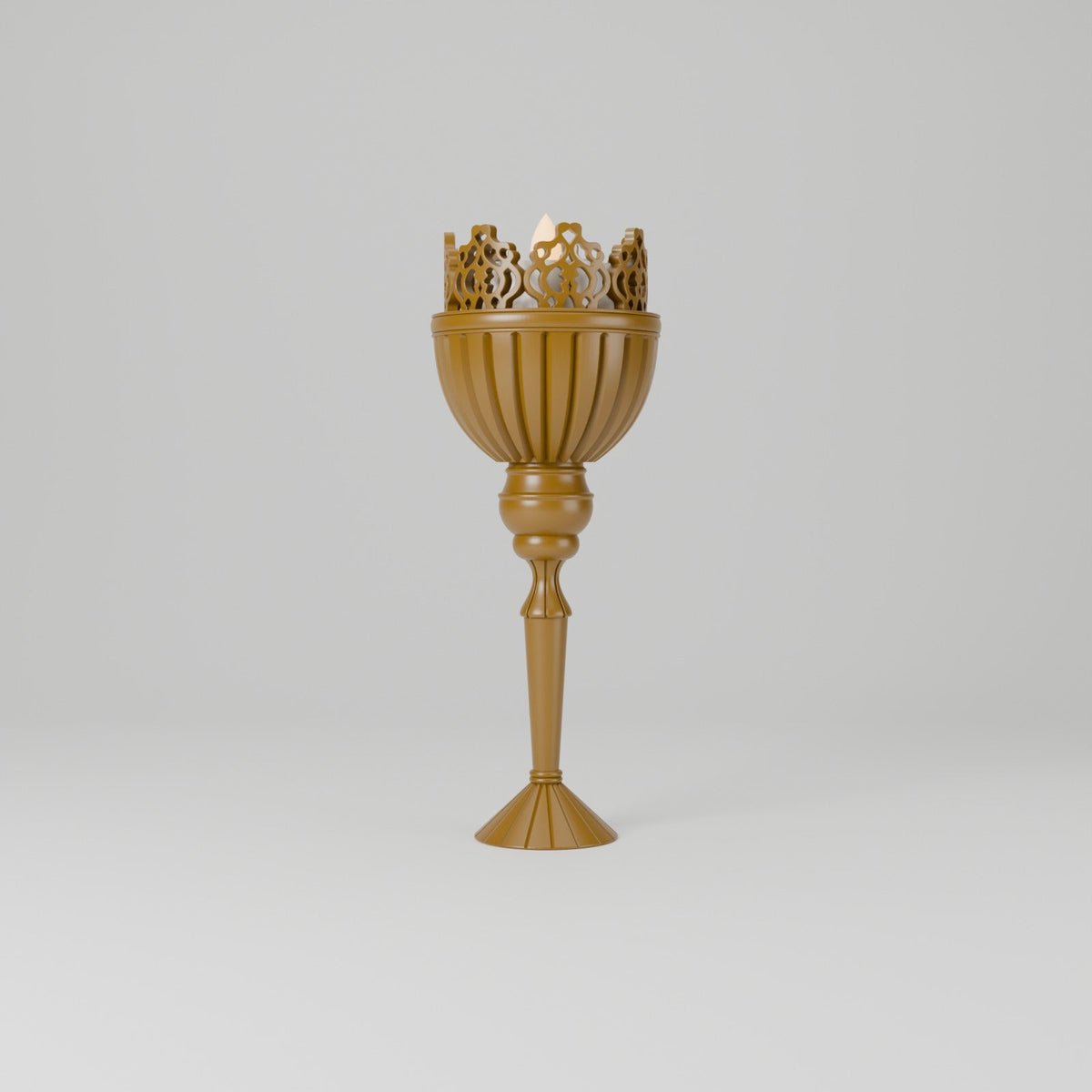 Gothic Crown Candle Holder – Tabletop or Wall Sconce for LED Tealights - Northern Foundry