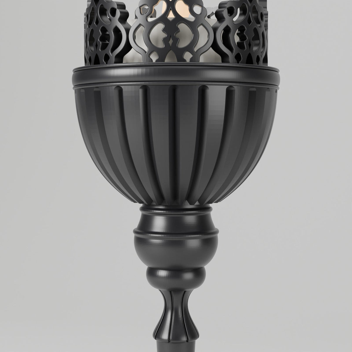 Gothic Crown Candle Holder – Tabletop or Wall Sconce for LED Tealights - Northern Foundry
