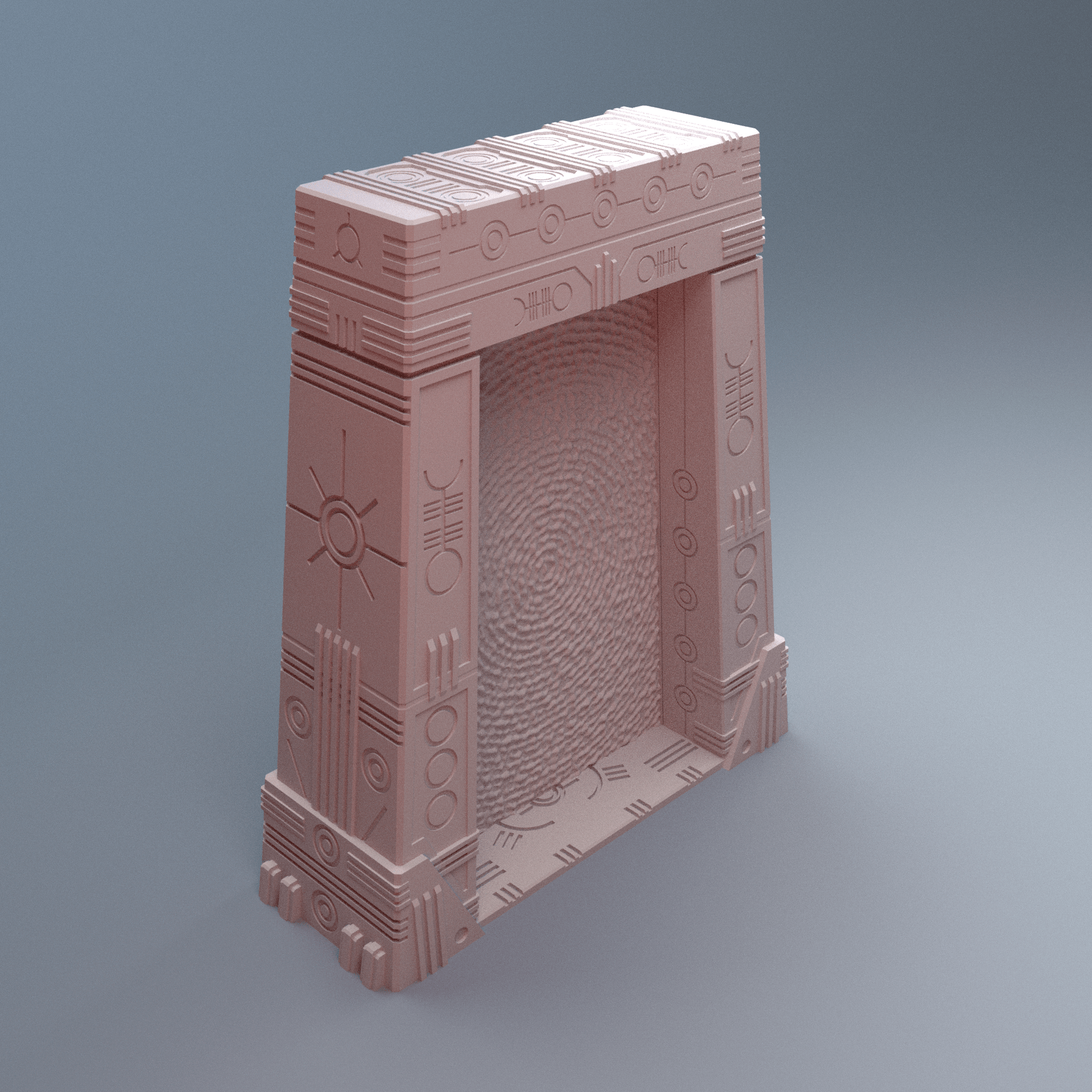 Grimdark NekroWorld Terrain Bundle – 13 Sci-Fi Tomb World Pieces (28mm/40mm) - Northern Foundry