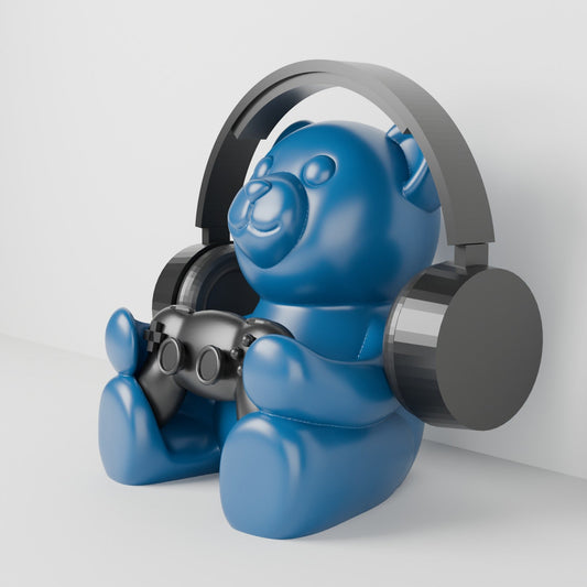 Gummy Bear Controller & Headset Holder – Cute Gaming Desk Stand - Northern Foundry
