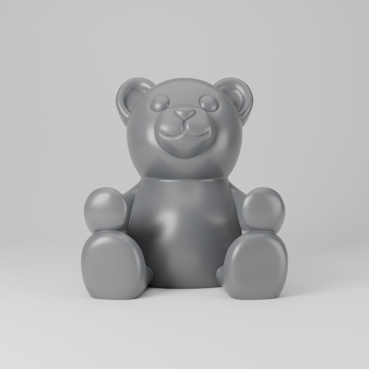 Gummy bear controller holder headset stand grey