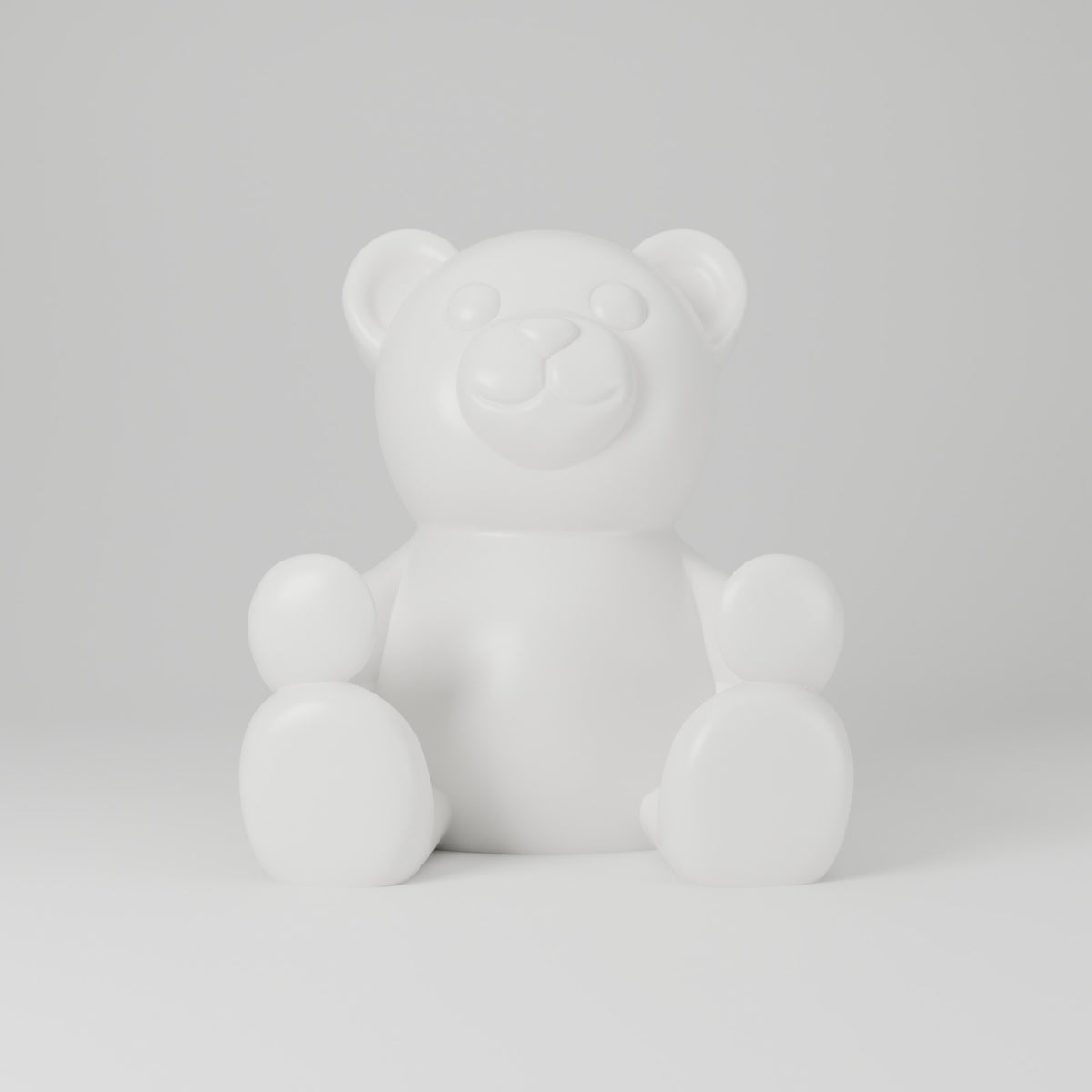 Gummy bear controller holder headset stand white