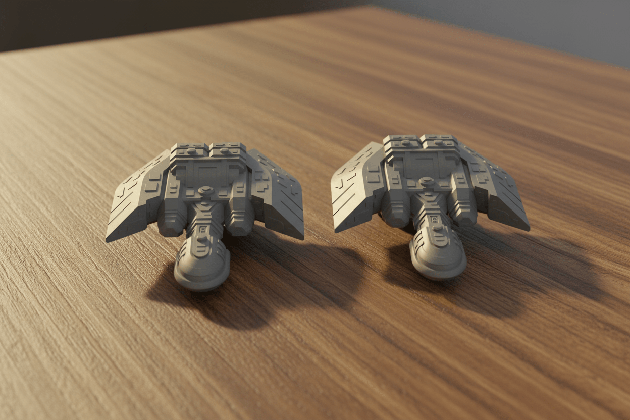 Heavy Hitters — Heavy Cruiser Reinforcement Pack — Fat Dragon Games — Battlefront Valkyrie