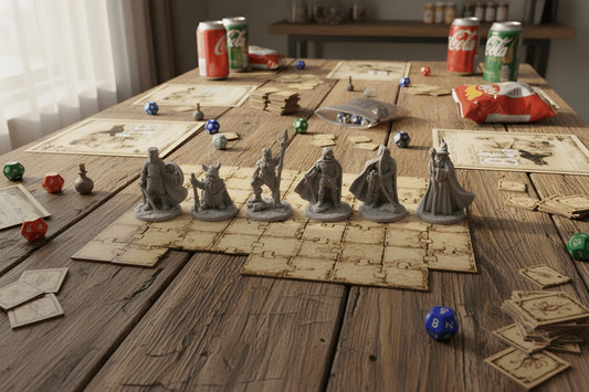 Heroes' Guild – 6 Tabletop RPG Miniatures (28mm) - Northern Foundry