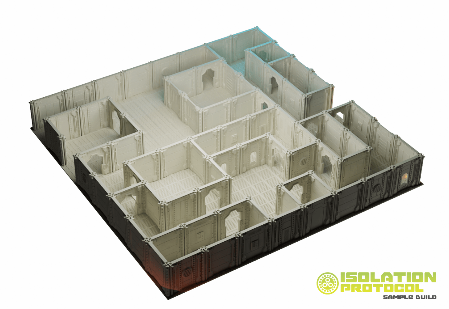 Isolation Protocol Modular Sci-Fi Terrain System – Interior & Base Builder (28mm/32mm) - Northern Foundry