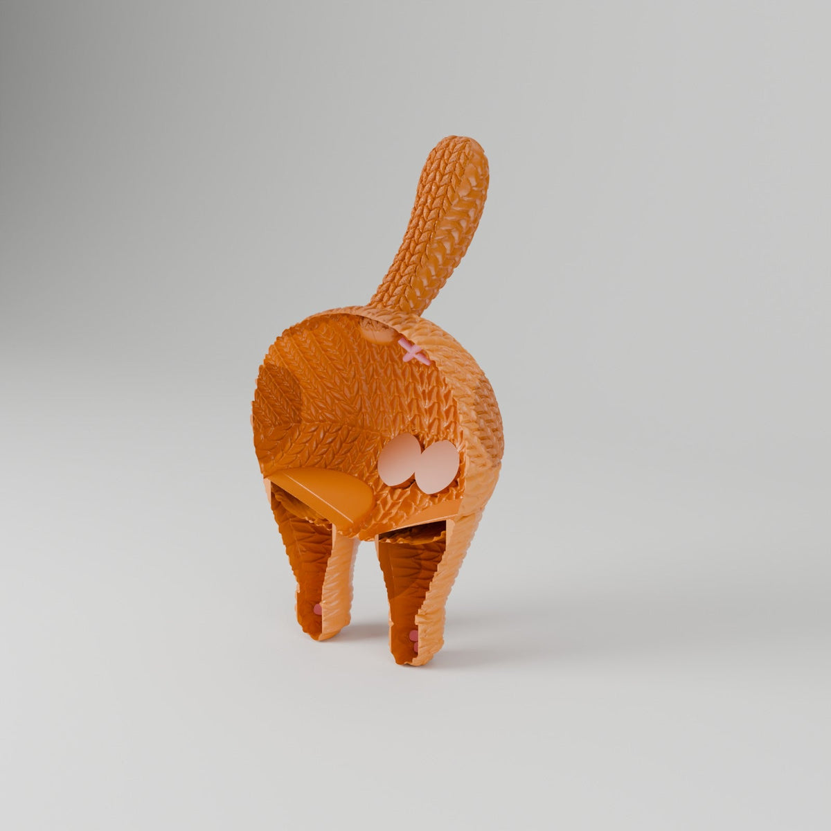 Knitted Cat Butt Ornament – Funny Cat Christmas Tree Decoration, Gift for Cat Lovers - Northern Foundry
