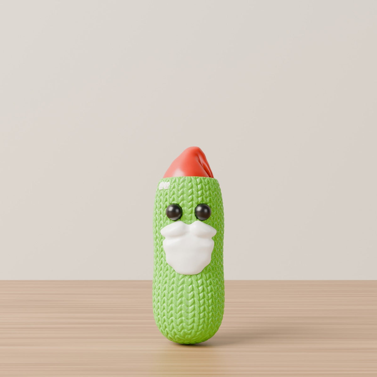 Knitted Christmas Pickle Ornament – Funny Santa Pickle Tree Decoration, Hide the Pickle Tradition - Northern Foundry
