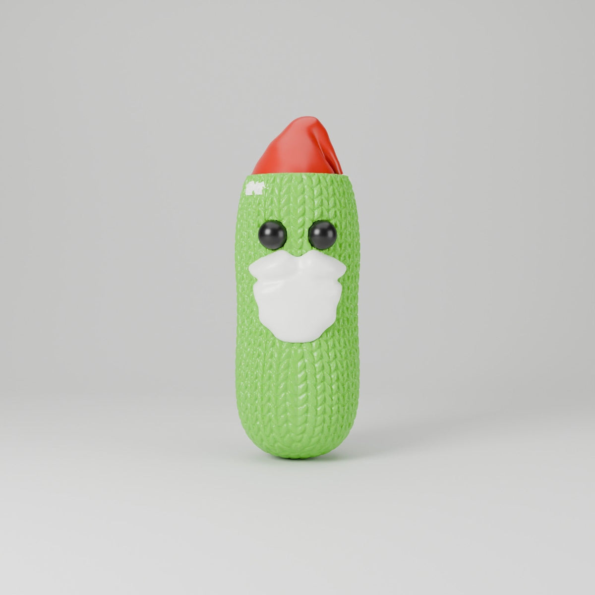 Knitted Christmas Pickle Ornament – Funny Santa Pickle Tree Decoration, Hide the Pickle Tradition - Northern Foundry