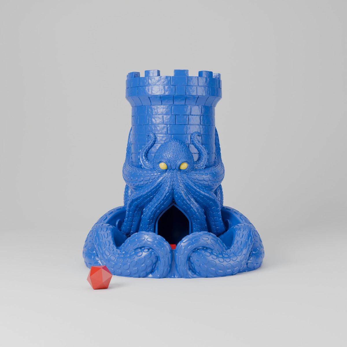 Kraken Dice Tower – Octopus Castle Tower for Tabletop RPG Dice - Northern Foundry