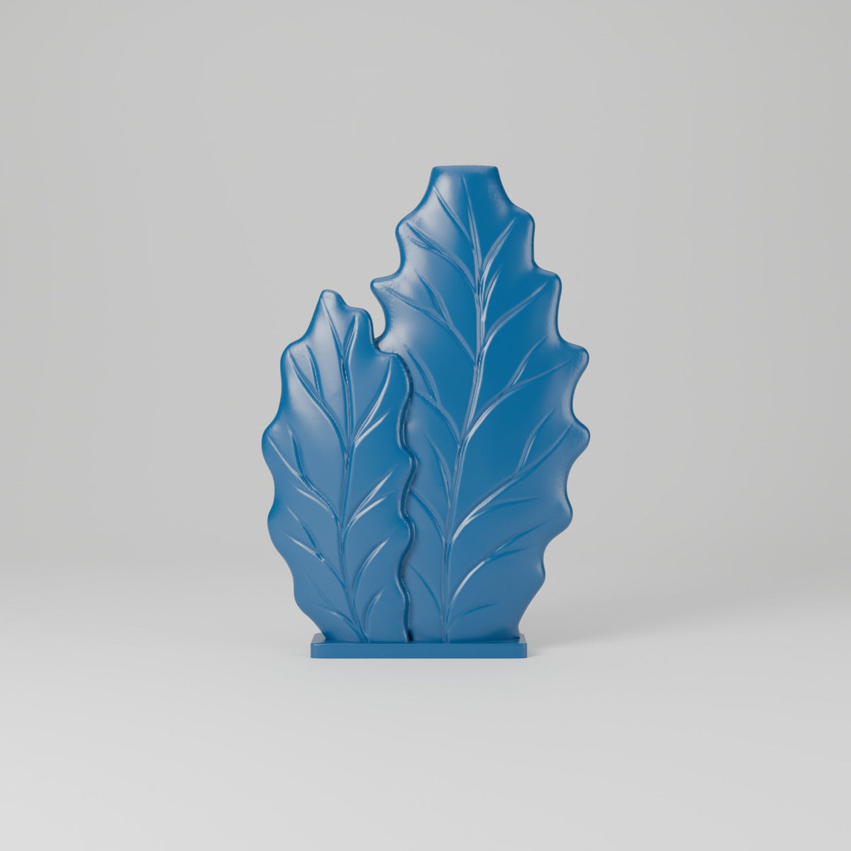 Leaf Duo Vase – Twin Leaf Silhouette Flat Bud Vase - Northern Foundry