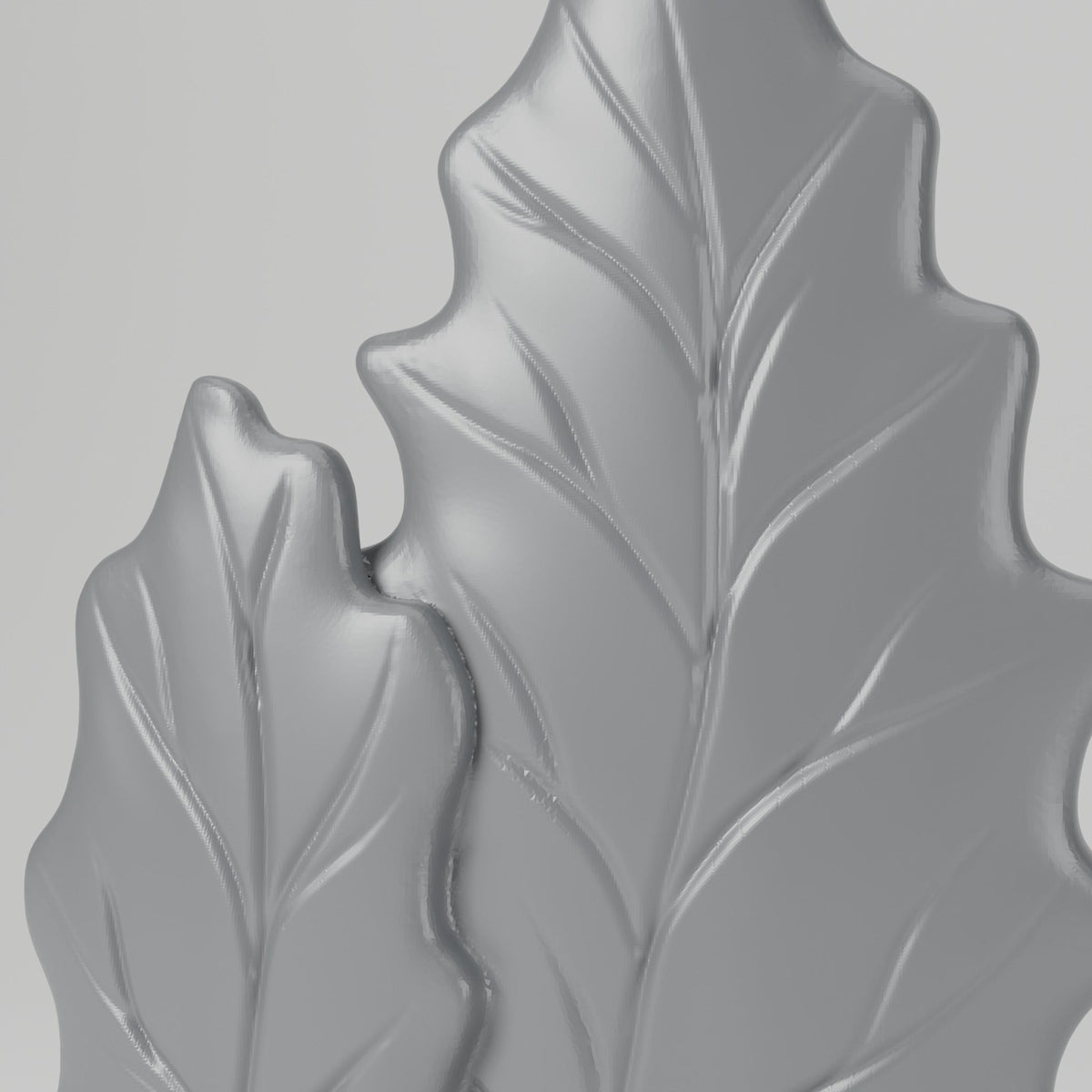 Leaf Duo Vase – Twin Leaf Silhouette Flat Bud Vase - Northern Foundry