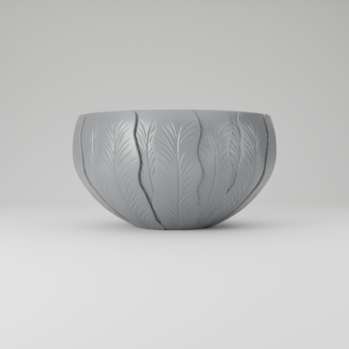 Leaf Nest Bowl – Botanical Leaf-Textured Decorative Bowl - Northern Foundry