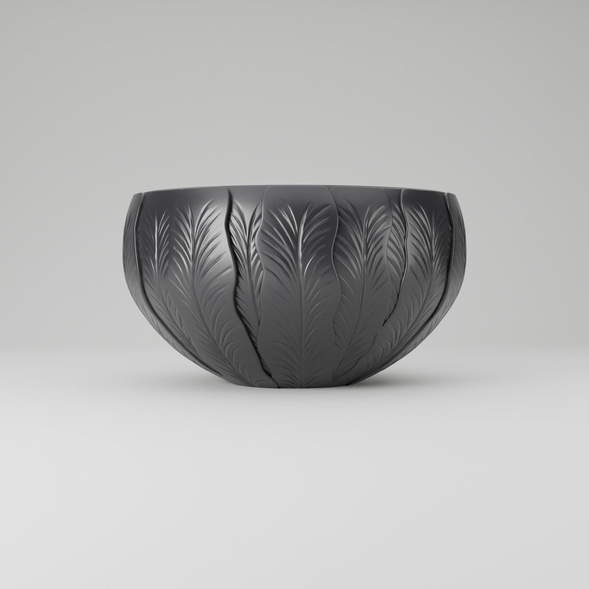Leaf Nest Bowl – Botanical Leaf-Textured Decorative Bowl - Northern Foundry
